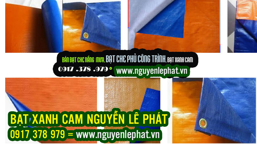 Mua bạt che công trình giá rẻ ở đâu, Bạt Xây Dựng, bạt sọc 3 lớp Lót Sàn giá rẻ