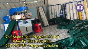 Báo Giá May Ép Bạt Mái Hiên Di Động, Bạt Xếp Kéo Che Nắng Mưa