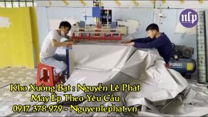 May bạt mái xếp, may ép bạt giá rẻ theo yêu cầu tại TPHCM
