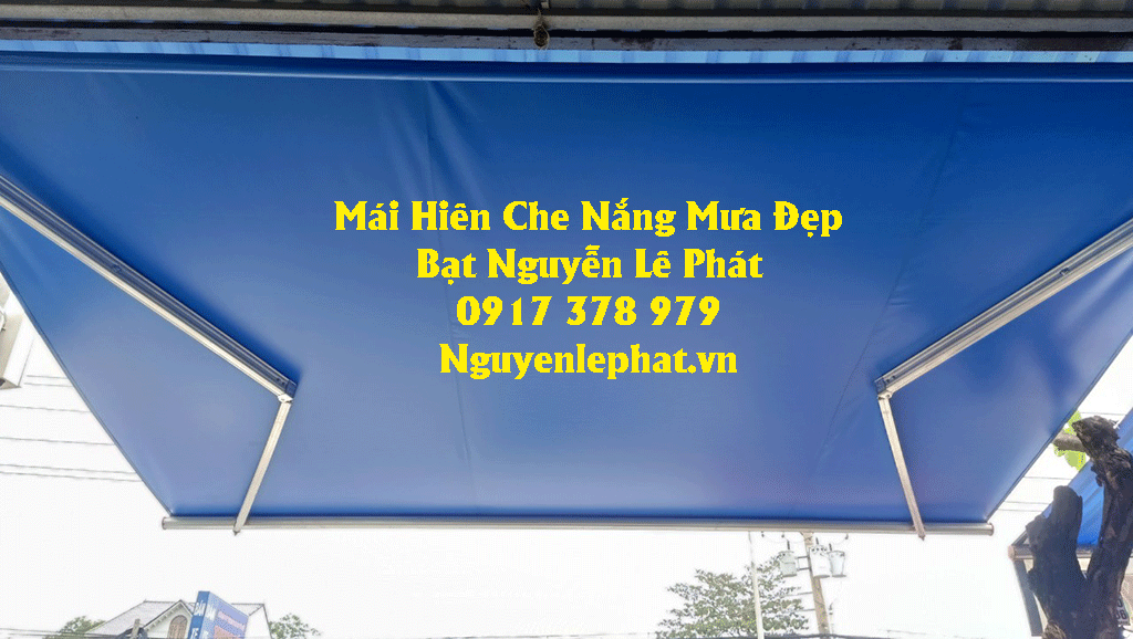 Báo giá mái hiên che nắng mưa chữ a giá rẻ đẹp