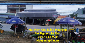 Báo giá mái hiên che nắng mưa chữ a giá rẻ đẹp
