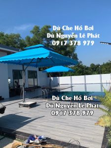 Dù Che Nắng Hồ Bơi , Báo giá bán ô dù che ngoài trời cho hồ bơi