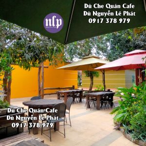 Dù Lệch Tâm Vuông 3M, Báo Giá Dù Lệch Tâm 3m cho Quán cafe