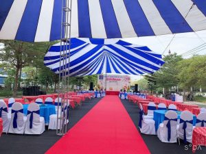 Báo giá dù che nắng mưa sự kiện