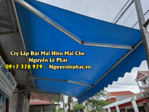 Báo giá lắp đặt mái hiên di động giá rẻ