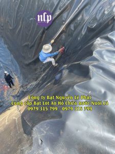 Bạt Lót Ao Hồ Chứa Nước Tưới Cây Nuôi Cá Tôm Tại Bình Thuận