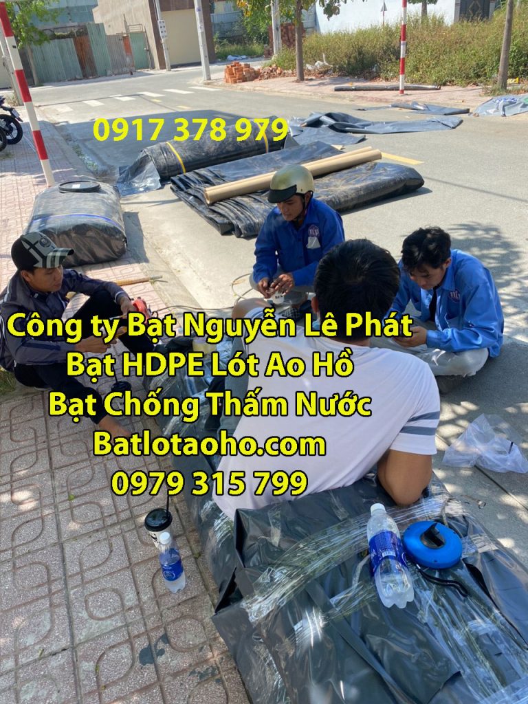 Bạt Chống Thấm HDPE Hồ Nuôi Cá Tại Bình Phước