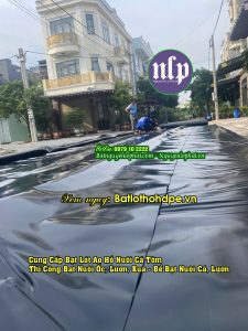 Bạt Lót Ao Chứa Nước HDPE, Bạt Trầy Hồ Tưới Sầu Riêng