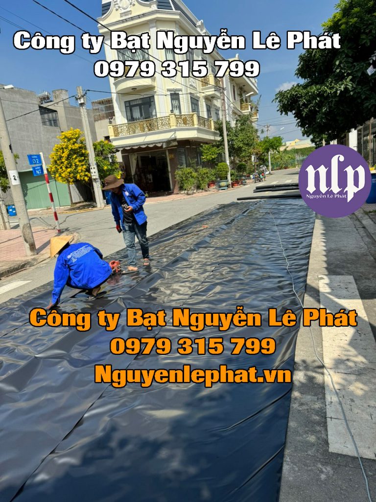 Thi Công Bạt Lót Ao Hồ Chứa Nước Nuôi Cá Tại Long Thành