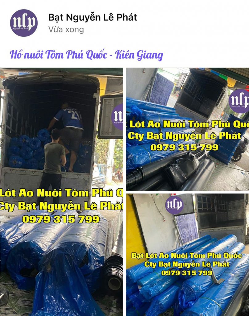 Bạt Lót Ao Hồ Chứa Nước Nuôi Cá Tại Xuân Lộc
