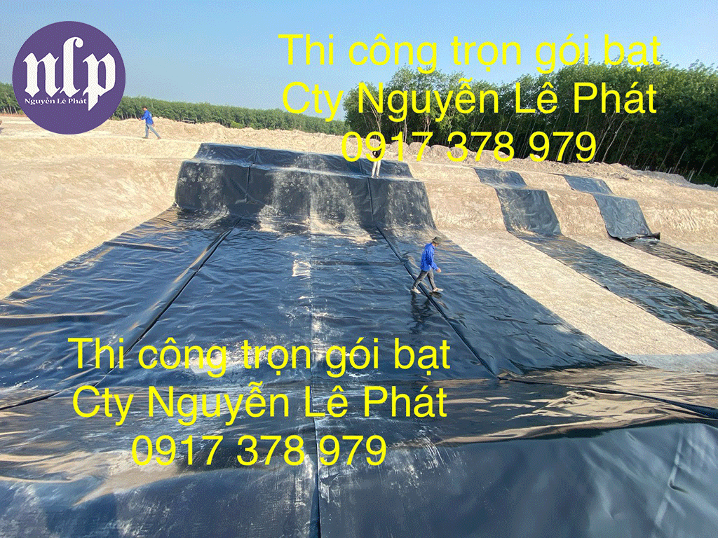 Bạt lót ao hồ tại Lâm Đồng