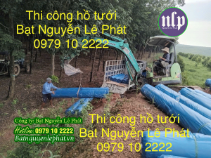 Bạt Lót Ao Hồ Chứa Nước Tưới Cây Tại Đắk Lắk