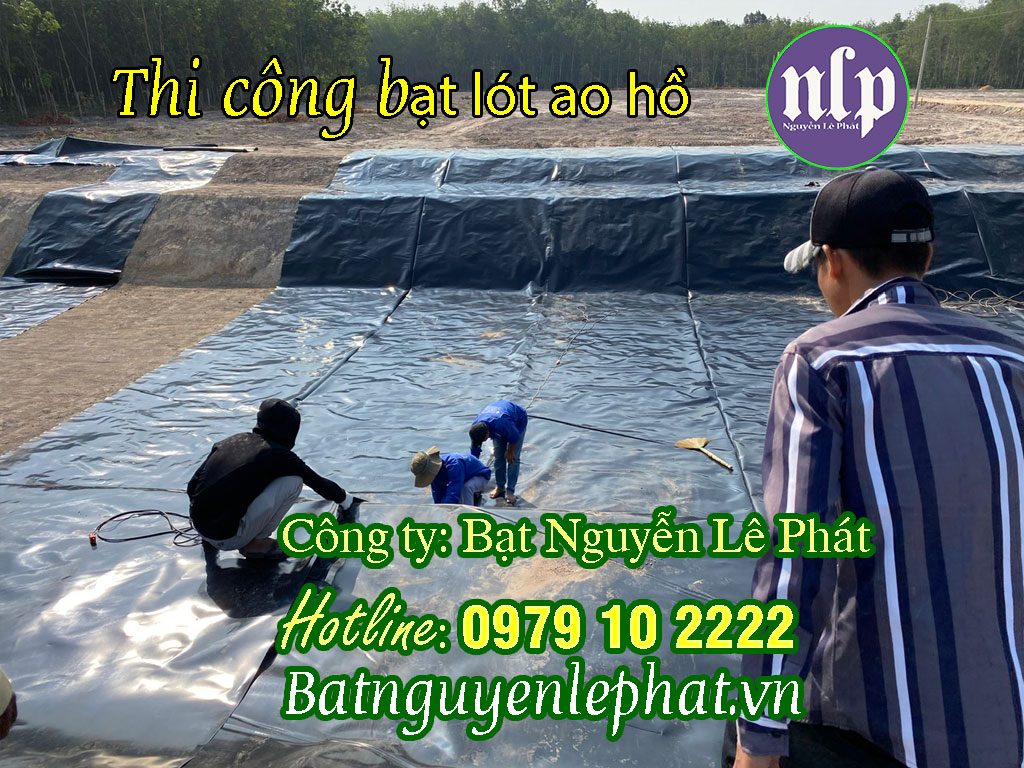 Bạt Lót Hồ Tưới Tại Tây Nguyên Đắk Lắk