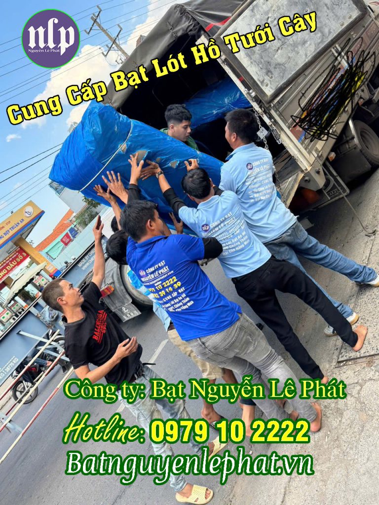 Bạt Nhựa HDPE Lót Ao Hồ Chứa Nước Tưới Cây Nuôi Cá Lâm Đồng Giá Rẻ