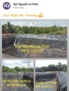Bạt Nhựa HDPE Lót Ao Hồ Chứa Nước Nuôi Tôm Cá tại Phú Quốc, Bạt tốt