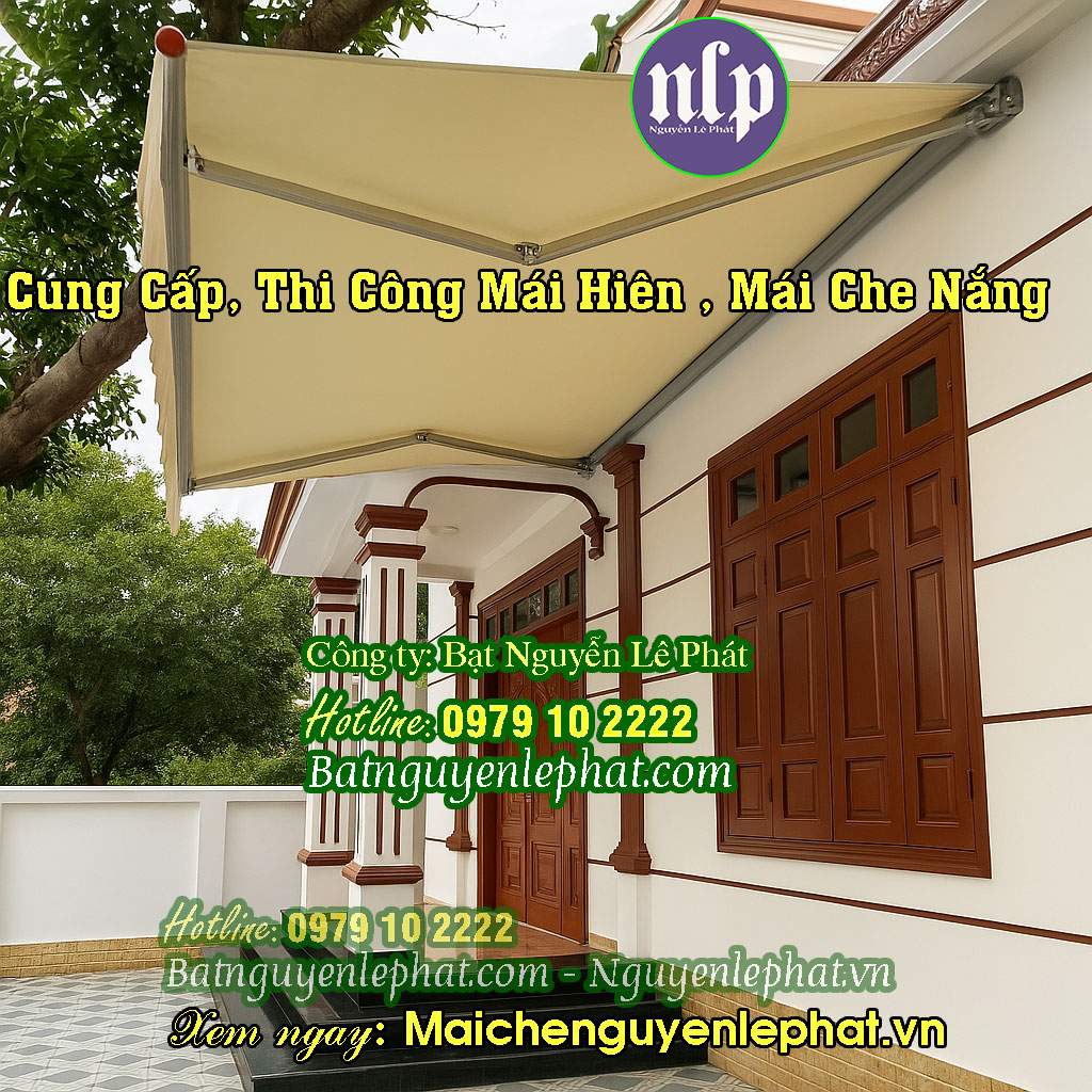 Thay bạt mái che nắng mưa quán cafe Biên Hòa Thay bạt mái che nắng mưa quán cafe Biên Hòa