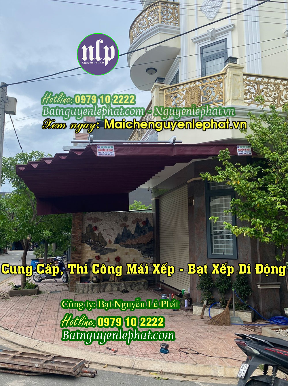 Mái Che, Bạt Che, Mái Xếp, Mái Hiên Di Động Thủ Đức Giá Rẻ