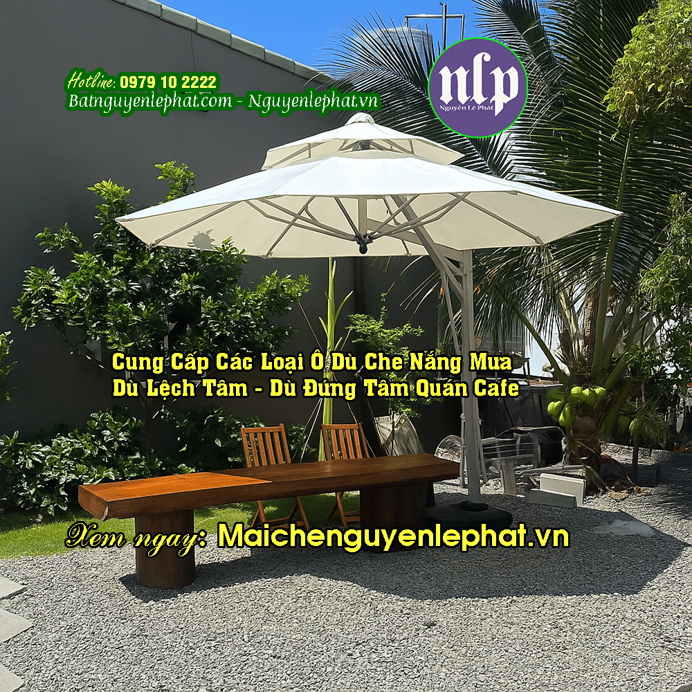 dù che ngoài trời lệch tâm dù che ngoài trời lệch tâm